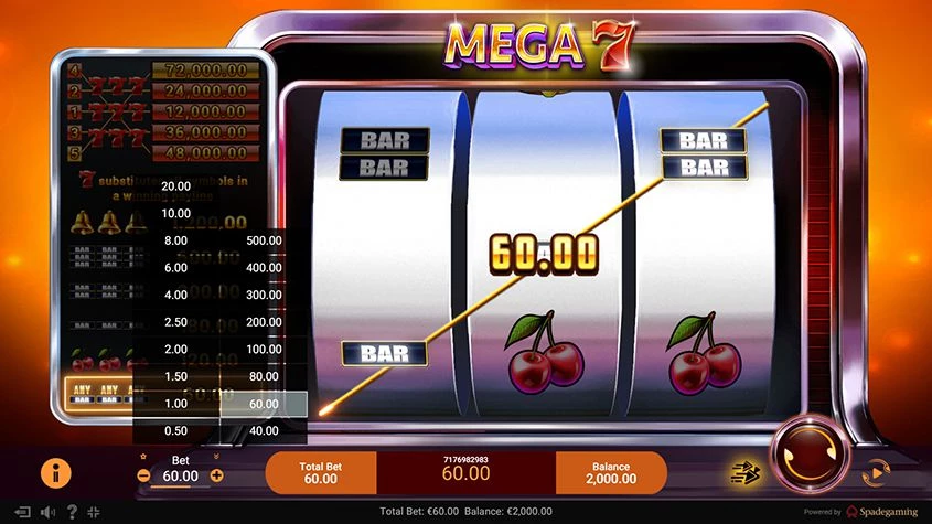 Mega 7 Slot